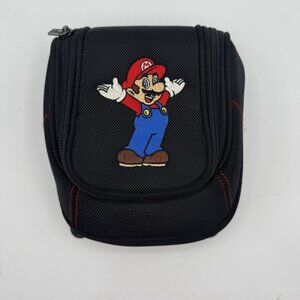 Nintendo 3DS Super Mario Bros Black Travel Case Carrying Bag (no Strap)